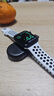 PZOZ【国家3C认证】手表5W无线磁吸快充充电器头充电宝适用苹果apple iwatch充电线便携9可上飞机S10 双口款：2.5W 1200mAh充电宝 黑 实拍图