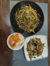 inmindhouse菜盘家用陶瓷装菜盘子黑白深盘高级感餐具碟子日式创意磨砂汤盘 10英寸盘-雅黑 实拍图