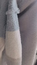 蕉内王一博同款5系睡衣男女士情侣家居服半边绒冬保暖红色本命年套装 【女圆领】博灰拼色王一博同款色 S 实拍图