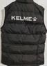 卡尔美（KELME）棉马甲秋冬季新款运动背心男士棉服保暖坎肩足球外套男 黑色 8261MJ1007 XL 实拍图