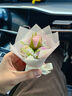 SWEET CUPID车载香薰出风口创意香皂花束同城配送非鲜花七夕情人节生日礼物 实拍图