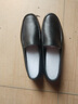 康奈男士皮鞋日常百搭舒适套脚懒人乐福鞋商务休闲鞋牛皮轻质黑色42 实拍图