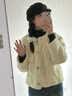 Rindu水泥灰阔腿牛仔裤女春季2026宽松直筒高腰复古撞色拼接拖地长裤子 复古蓝 常规 M 推荐95-110斤 实拍图