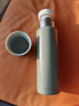 膳魔师（THERMOS）500ml保温商务办公带杯盖水杯男女士保冷杯FEI-501KKI牛油果绿 实拍图