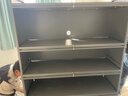 美厨物语厨房置物架落地置物柜收纳柜餐边柜用具橱柜微波炉烤箱储物碗柜子 灰【第6代顶层加高40】5层120长 实拍图