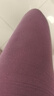 红豆内衣女秋衣秋裤纯色棉氨圆领薄款保暖内衣套装 鸢尾紫165 实拍图