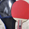 红双喜乒乓球拍DHS新手进阶专业级 狂飚比赛训练控制稳定高弹弧圈 1星直拍短柄|初学入门 实拍图