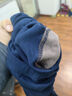 浪莎加绒加厚带护膝盖的保暖裤男秋冬季100%纯棉毛裤宽松线裤零下抗寒 藏青秋裤·【加绒护膝秋裤】 XL /175 实拍图