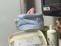 叕二叕 灯芯绒化妆包女 ins高级感超可爱洗漱包便携情人节化妆品收纳包 灯芯绒四方包-天蓝色 实拍图