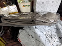 杉杉【羊毛一体绒】保暖衬衫男休闲商务加绒加厚衬衣 棕色千鸟格 43 实拍图