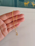中国黄金（CHINA GOLD）黄金手链女足金首饰凤尾手链素金生日618送女朋友礼物送老婆 时尚凤尾手链 约1.6g 刻字/代写贺卡 实拍图