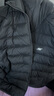 Skechers斯凯奇儿童羽绒服男童女童外套石墨烯蓄热保暖中大童冬装P424K076 碳黑/0018 160 cm 充绒量72g 实拍图