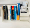 时代良品书立架书立桌上书架带抽屉 无需安装简约书本收纳架办公室学习阅读神器书架 SD-2633白色-白色抽屉 实拍图