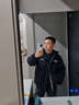 卡帕（Kappa）背靠背运动羽绒服男2026新款冬户外保暖上衣开衫外套女K0EZ2YY01D 黑色-990 M 实拍图