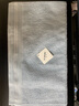 金号（KING SHORE）毛巾 3A抗菌纯棉洗脸巾 A类纯棉素色毛巾1条蓝色72*34.5cm/105g 实拍图