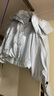 安踏关晓彤同款速暖羽绒服丨三防奶糕短款面包服女士冬季保暖连帽外套 实拍图