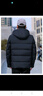 雅鹿中老年羽绒服男2025冬季新款加厚可拆卸连帽爸爸冬装老人衣服外套 黑色 4XL (195) 实拍图
