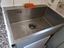 九牧（JOMOO）水槽304不锈钢厨房大单槽多功能水池洗菜盆洗碗盆 06675【58*43】不含龙头 实拍图