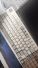 银雕K800PRO 98键有线薄膜键盘 RGB混光双拼键帽 机械手感男生女生通用高颜值游戏办公键盘 清月灰色 实拍图