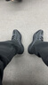 阿迪达斯男女YEEZY 350 V2 黑玛瑙椰子夏日透气休闲鞋IG9606 42 实拍图