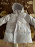 森马（Semir）森马羽绒服女中长款大毛领24冬新款工装风保暖外套109724113016 实拍图