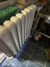 圣劳伦斯钢制暖气片家用水暖大水道壁挂式客厅整组散热器全屋采暖钢制新60 满高 600mm*8柱 巴洛克白,6分口径,上进下出 实拍图