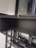 美厨物语（MEICHUWUYU）厨房水槽置物架碗架水槽沥水架洗碗碟盘置物架水池收纳架子沥水篮 【高款-黑色75长】沥水6件套 实拍图