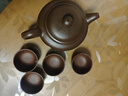 巫记 宜兴紫砂壶手工茶壶400ml大号泡茶壶功夫茶具茶杯套装特大号  仿古壶  密封性好倒立断水 实拍图