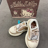 OLD ORDER-帆布鞋Canvas-三丽鸥凯蒂猫联名 Sanrio Hello Kitty 女 毛绒棕粉 36 实拍图