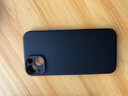 品胜 适用苹果14Plus手机壳 iphone14Plus柔性液态手机壳全包防摔超薄保护套亲肤手感直边保护壳黑色 实拍图