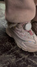 HELLOKITTY童鞋女童运动鞋短绒保暖二棉鞋冬季柔软舒适跑步小白鞋7833粉色26 实拍图