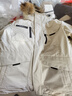 波司登（BOSIDENG）【反季】冬季极寒羽绒服鹅绒于适同款男女情侣款短款大毛领外套 【趋势爆款】燕麦色7185 1 3XL 185/104A 体重约160斤-180斤 实拍图