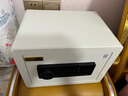欧奈斯ONNAIS保险柜家用办公小型25CM指纹密码WIFI全钢可入墙防盗迷你小型安全防撬保管柜电子保险箱 25CM珍珠白电子密码（远程授权） 实拍图