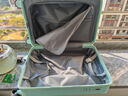 友胜保罗行李箱大容量拉杆箱超轻盈学生旅行箱男女密码箱皮箱多功能登机箱 薄荷绿 20英寸 【小尺寸登机款】 实拍图
