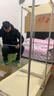 家丽人衣柜带抽屉布衣柜1.5米双人卧室简易衣柜宿舍加粗钢管衣橱储物柜 实拍图