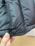 太平鸟男装羽绒服【余三火同款】轻暖连帽短款冬宽松面包服 黑色1 3XL  实拍图