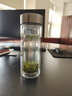 希诺（HEENOOR） 希诺玻璃杯双层官方直售男女士家用高档泡茶杯透明隔热车载水杯 本色-礼盒包装 290ml 实拍图