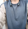 吉普卫衣男士春秋季圆领长袖t恤打底衫男冬季休闲商务新款百搭男装服 6177灰蓝 L【110-130斤】 实拍图