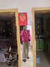坦博尔羽绒服女短款可脱卸围巾领泡芙保暖女士外套530338Z 花汐粉 160  实拍图