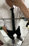 红豆（Hodo）男士领带免打结拉链条纹领带男结婚商务正装送老公男生生日礼物 实拍图