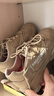 卡帝乐鳄鱼（CARTELO）鞋子男鞋2025秋冬季潮休闲鞋男士户外工装运动鞋劳保板鞋 沙色 40 实拍图