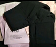 ubras【特卖】弹力高腰美腿收腹打底裤袜抗菌黑丝连裤袜丝袜女 踩脚连裤袜-黑色 1条 M 实拍图