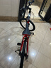飛鸽（FG FLYING PIGEON） 折叠山地自行车成人男女学生青少年变速便携轻便双减震山地车 黑红24寸福条轮 指拨变速+大礼包 21速高配（0-2公里代步） 实拍图