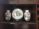 泰浦瓯 景德镇陶瓷器花瓶 现代时尚家饰工艺品摆件 家居客厅装饰摆设礼品（带底座） 冬瓜瓶+冬瓜瓶带底座 实拍图