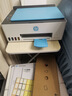 惠普（HP） 596/676彩色喷墨连供打印机家用办公无线打印复印扫描一体机学生作业照片打印机  TANK596（终身学习会员+智能学习）远程打印 官方标配（自带原装墨水1套）狂打8000页 实拍图