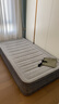 INTEX自动充气床垫家用双人气垫床单人加高户外露营折叠午休折叠备用床 灰白色【长191×宽99×高33cm】 实拍图