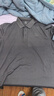 回力polo衫男夏季短袖男速干t恤男夏季透气翻领衣服休闲男装灰色2XL 实拍图