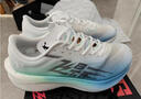 乔丹QIAODAN飞影PB4.0专业马拉松竞速跑步鞋碳板跑鞋运动鞋男 海盐蓝/极光绿 -立春 44 实拍图