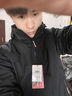 BODACHEL男士三合一冲锋衣春秋季加绒保暖可拆卸防风防水滑雪服定制LOGO 烏羽黑-男【三合一四防外壳】 M 实拍图