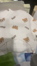 贝瑞加（Babyprints）婴儿半背衣新生儿秋冬衣服初生宝宝加厚上衣柔软护肚 花朵兔59 实拍图